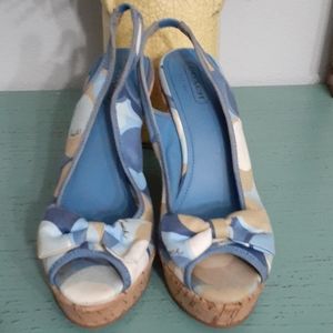 Coach wedges size 8